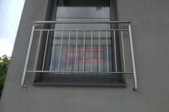 Balustrada z wypełnieniem pionowym INOX stal nierdzewna Portfenetr Balkon Schody (9)