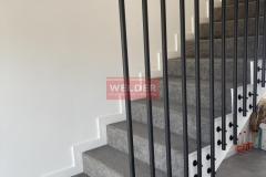Balustrada-Harfa-loft-noowczesna-Malowana-1