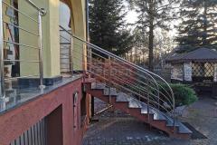 Balustrada Stal nierdzewna Schody Taras Balkon  (25)