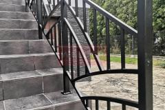 Balustrada stal zwykła cynkowana Steel railing Hot dip galvanizing  (6)